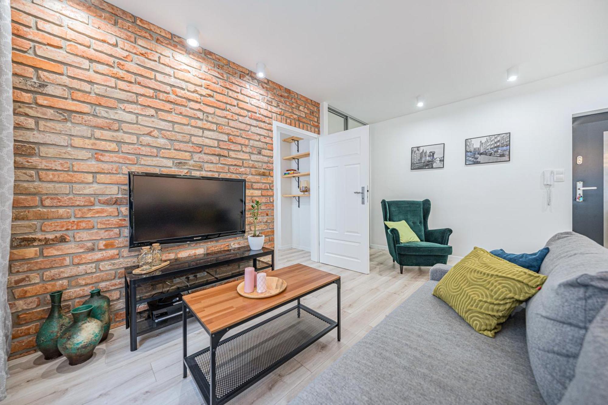 Glow Apartments - Apartament Chlebnicka Gdańsk Exteriör bild